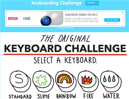 abcya - replacement keys